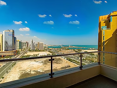 شقة شبه مفروشة من غرفتي نوم في مرسى لوسيل