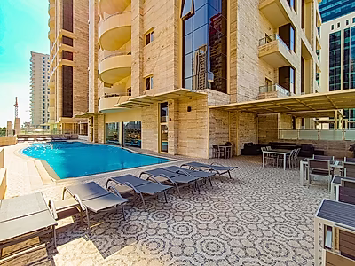 شقة شبه مفروشة من غرفتي نوم في مرسى لوسيل