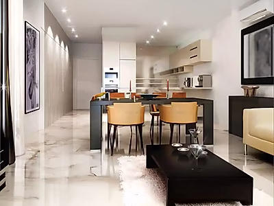 شراء ذكي | شقة في الطابق العلوي | موقع مميز في مدينة الياسمين - لوسيل