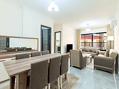 شقة تمليك مفروشة ومؤجرة من غرفتين في الوكرة | مجمع سكني مغلق | استثمار جاهز بعائد مضمون