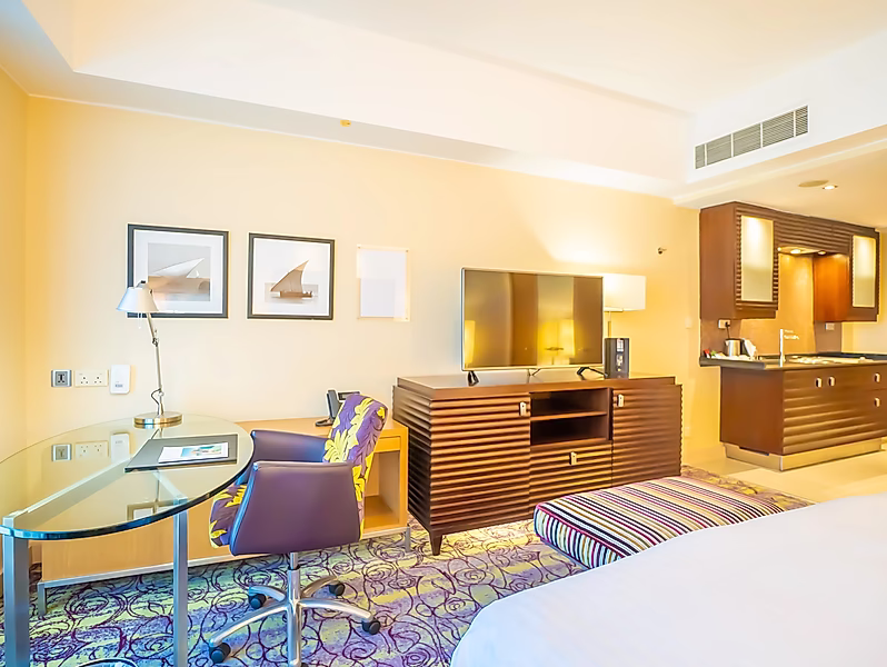 شقة فندقية مخدومة | غرفة استوديو ديلوكس | الخليج الغربي - Photo 4