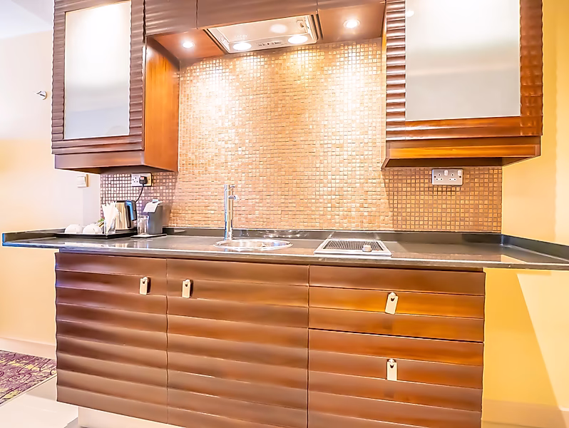 شقة فندقية مخدومة | غرفة استوديو ديلوكس | الخليج الغربي - Photo 6