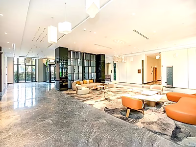 شقة راقية بغرفة نوم واحدة | تراس وحديقة | برج جديد كليًا