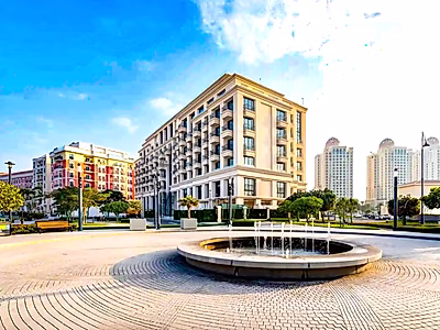 شقة راقية بغرفة نوم واحدة | تراس وحديقة | برج جديد كليًا