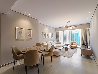 Luxurious 2-Bedroom Apartment in West Bay: A Modern Urban Retreat