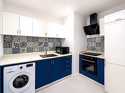 شقة مؤجرة - غرفة و صالة - اشارة رمادة