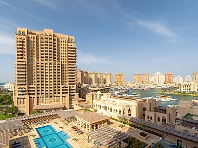 Amazing 2-Bedroom Apartment | Marina & Sea View | Porto Arabia