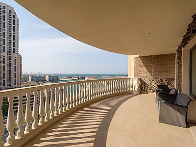 Luxury 3+ Maid Apartment with Stunning Marina & Sea Views