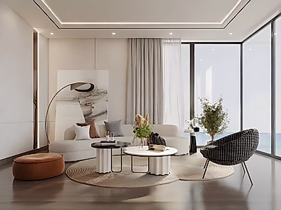 تاون هاوس فاخر 3 غرف نوم في مشروع "فيف" - جزيرة قطيفان الجنوبية (إعادة بيع)