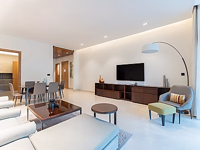 معيشة حصرية مع جميع المرافق مشمولة | جناح ٢ غرفة نوم | مسيمير