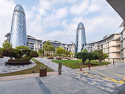 معيشة حصرية مع جميع المرافق مشمولة | جناح ٢ غرفة نوم | مسيمير