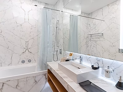 معيشة حصرية مع جميع المرافق مشمولة | جناح ٢ غرفة نوم | مسيمير