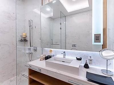 معيشة حصرية مع جميع المرافق مشمولة | جناح ٢ غرفة نوم | مسيمير