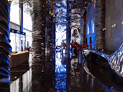 معيشة حصرية مع جميع المرافق مشمولة | جناح ٢ غرفة نوم | مسيمير