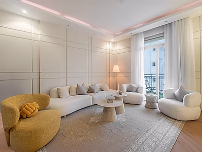 Unique 1-Bedroom Apartment with 2 Balconies | Fully Furnished & Renovated