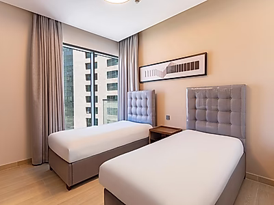 شقة جديدة تمامًا غرفتين نوم + غرفة خادمة | خطة سداد لمدة 6 سنوات