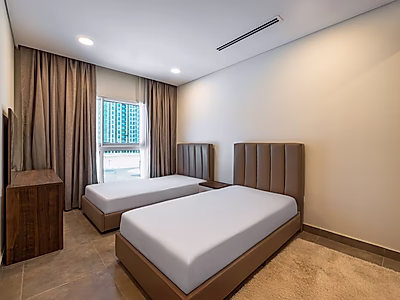 شقة غرفتين نوم في لوسيل للبيع