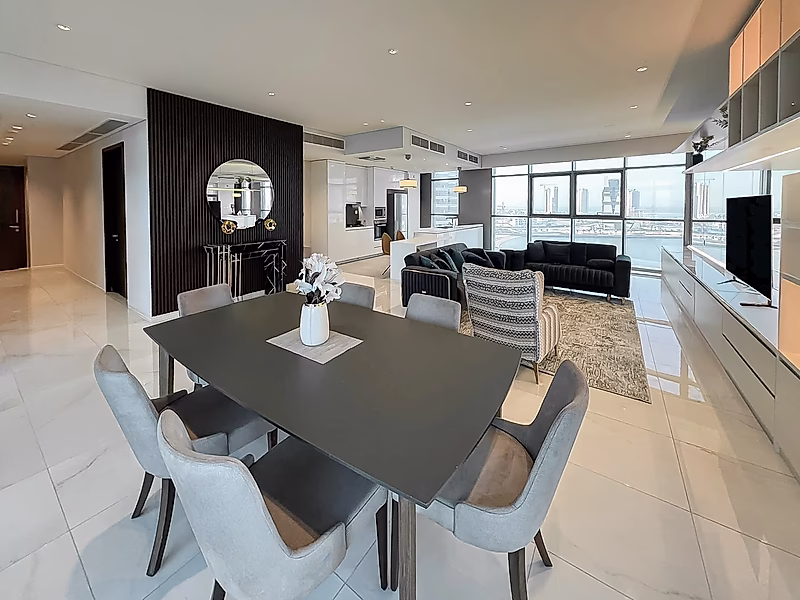 Exceptional 1BHK in Seef Tower 2 Residences | Tenanted and Fully Furnished - Photo 10