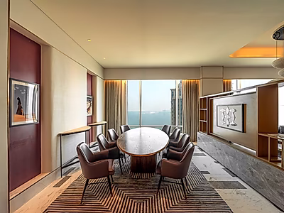 الجناح الملكي البنتهاوس | شقة غرفتين في أحدث برج أيقوني بوست باي