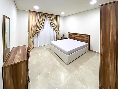 شقة أنيقة بغرفة نوم واحدة للإيجار | الوعب