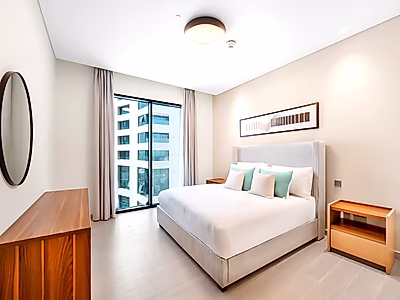 شقة زاوية ٢ غرفة + خادمة في مارينا لوسيل | عائد استثماري فوري + خطة سداد مرنة