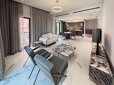 شقة فاخرة بغرفة نوم واحدة | إطلالات خلابة | خطة سداد لمدة 6 سنوات في اللؤلؤة