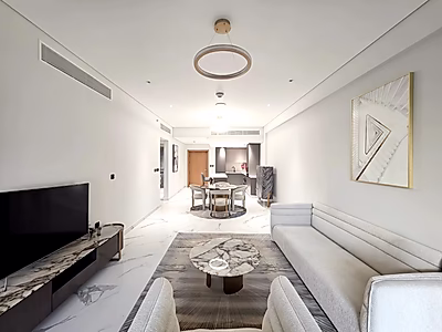 شقة جديدة كليًا، مفروشة بالكامل، بغرفة نوم واحدة في اللؤلؤة