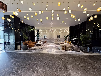 شقة جديدة كليًا، مفروشة بالكامل، بغرفة نوم واحدة في اللؤلؤة