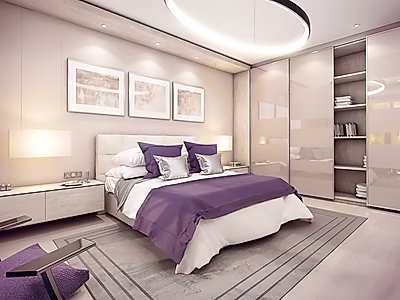 شقة واسعة من غرفتي نوم للبيع في مبنى أرجوان