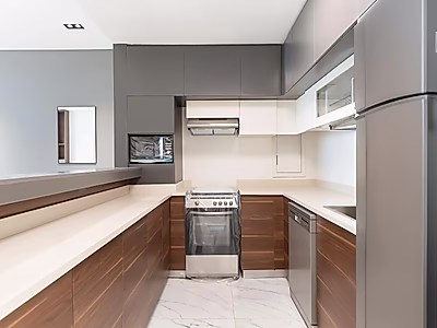 شقة فاخرة مكونة من غرفتين نوم بإطلالة خلابة على حديقة الهلال