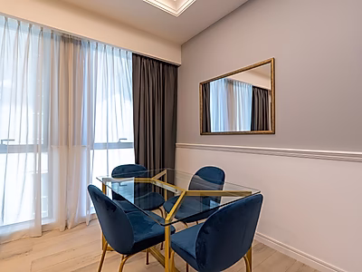 شقة فاخرة غرفة وصالة مؤثثة بالكامل | برج بن الشيخ – الدوحة