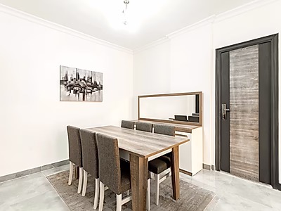 شقة تمليك مفروشة ومؤجرة من غرفتين في الوكرة | مجمع سكني مغلق | استثمار جاهز بعائد مضمون