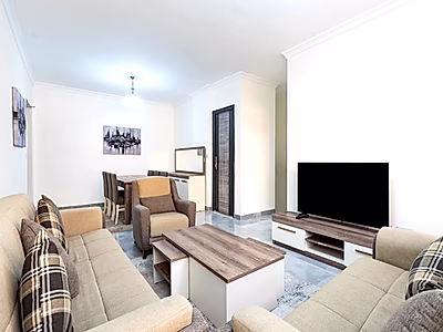 شقة تمليك مفروشة ومؤجرة من غرفتين في الوكرة | مجمع سكني مغلق | استثمار جاهز بعائد مضمون