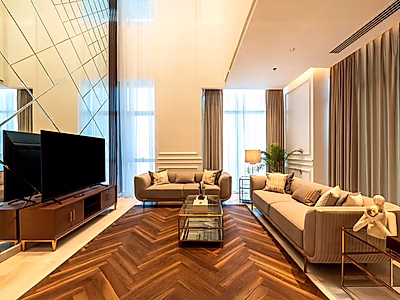 بنتهاوس دوبلكس ٤ غرف + خادمة | ٦٣٤م² | لوسيل