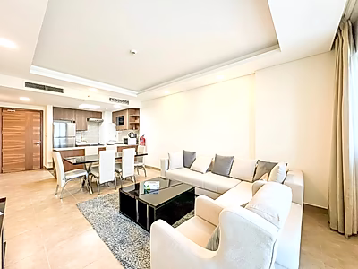 تصريح إقامة | سند ملكية | غرفتا نوم | مفروش | مؤجر