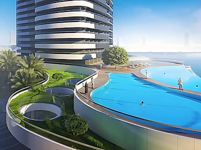 Elegant 1BR Apartment | Waterfront Living