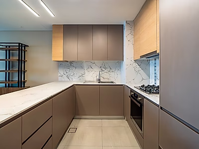 لي ميراج لوسيل مارينا – شقة غرفة نوم واحدة بإطلالة جزئية على البحر