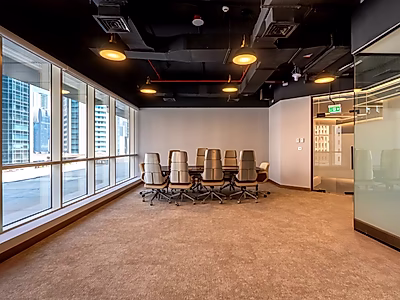 مكتب أنيق بمساحة 77 متر مربع في قلب منطقة الخليج الغربي