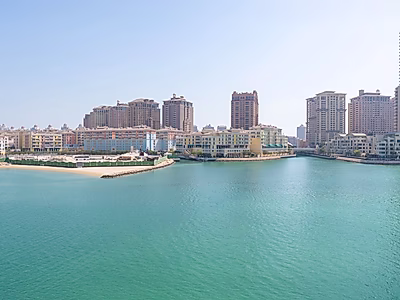 شقة فاخرة بغرفة نوم واحدة وحمام واحد مع إطلالة كاملة على البحر - ممشى جزيرة جيوان