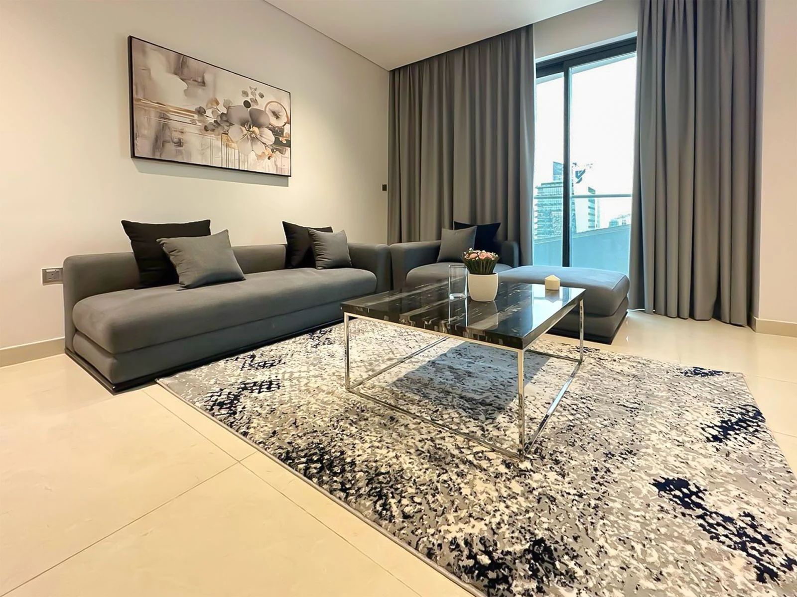 شقة مفروشة بغرفتي نوم في لوسيل مارينا | سند ملكية | إطلالة بحرية