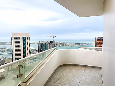 شقة مفروشة بغرفتي نوم في لوسيل مارينا | سند ملكية | إطلالة بحرية