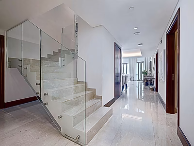 تاون هاوس فاخر دوبلكس مع مسبح خاص وإطلالة بحرية في سانت ريجيس مرسى العرب – جزيرة اللؤلؤة