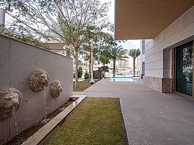 تاون هاوس فاخر دوبلكس مع مسبح خاص وإطلالة بحرية في سانت ريجيس مرسى العرب – جزيرة اللؤلؤة