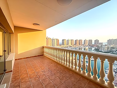 Fully Renovated 2-Bedroom Apartment | Marina Views | Porto Arabia