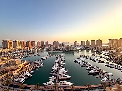 Fully Renovated 2-Bedroom Apartment | Marina Views | Porto Arabia