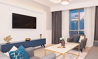 شقة مثيرة للإعجاب بغرفة نوم واحدة للبيع في السد