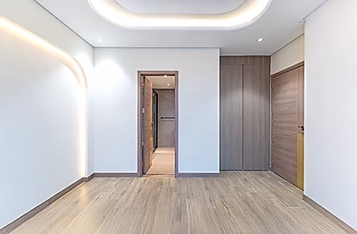 شقة فاخرة من غرفتين وصالة، 3 حمامات، بإطلالة مباشرة على البحر ووصول مباشر – لوسيل ووترفرونت