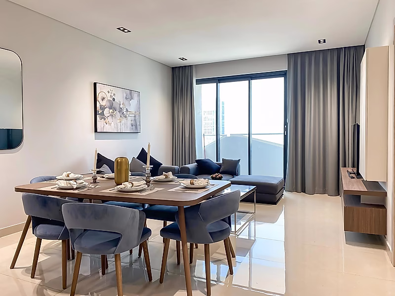 Elegant 1BR Apartment | Marina District - Photo 6