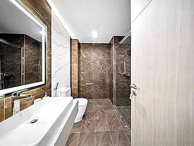 شقة غرفتين و3 حمامات - لوسيل مارينا - جاهزة ومؤجرة