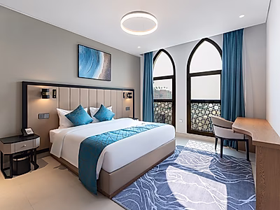 أناقة بجانب البحر | شقة بغرفة نوم واحدة للإيجار